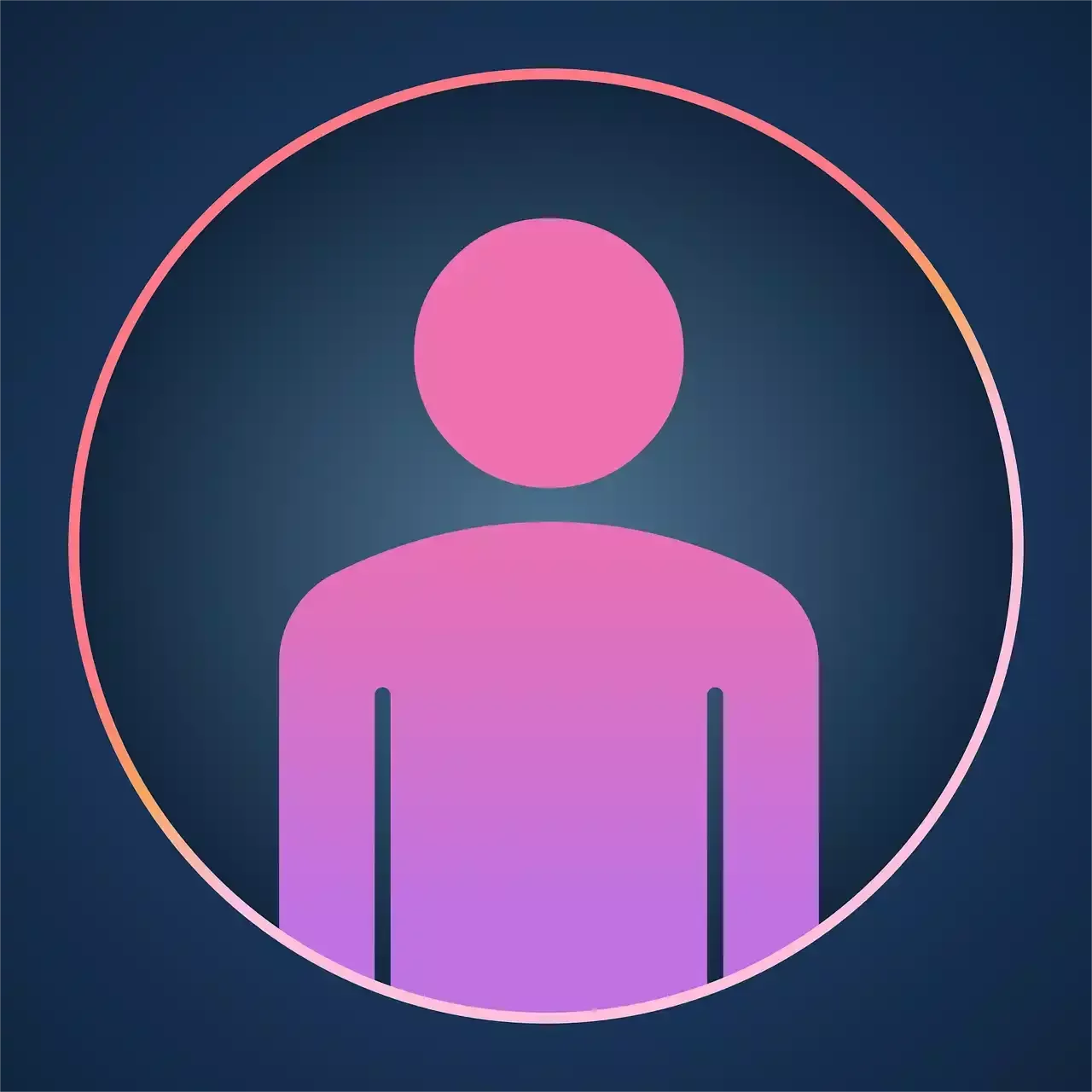 person profile vector